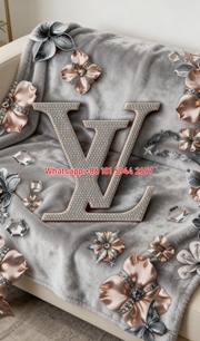 Diamond Floral LV Throw IMG_3149